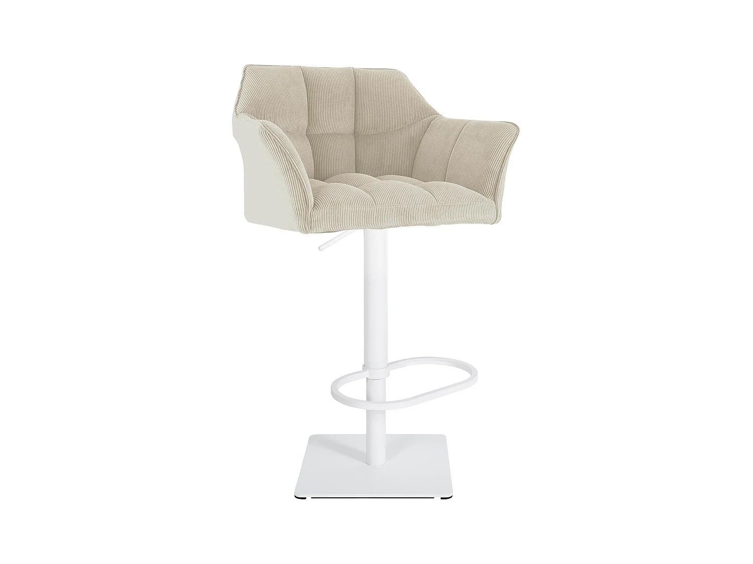 Tabouret de bar - Cordon & Blanc - Crème - Damaso