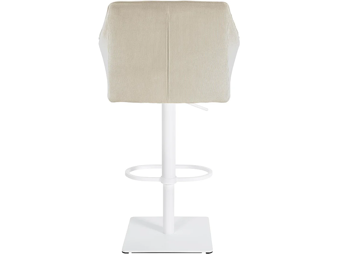 Tabouret de bar - Cordon & Blanc - Crème - Damaso