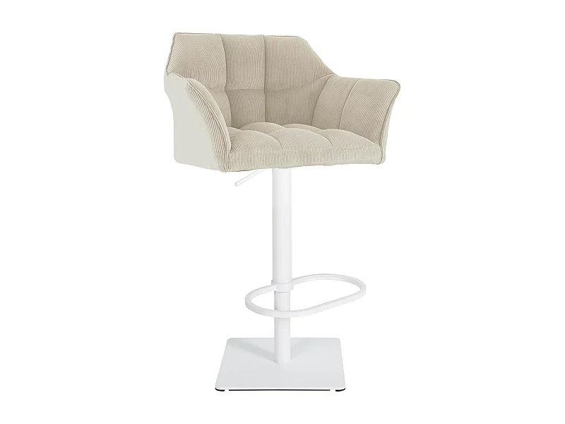 Tabouret de bar - Cordon & Blanc - Crème - Damaso