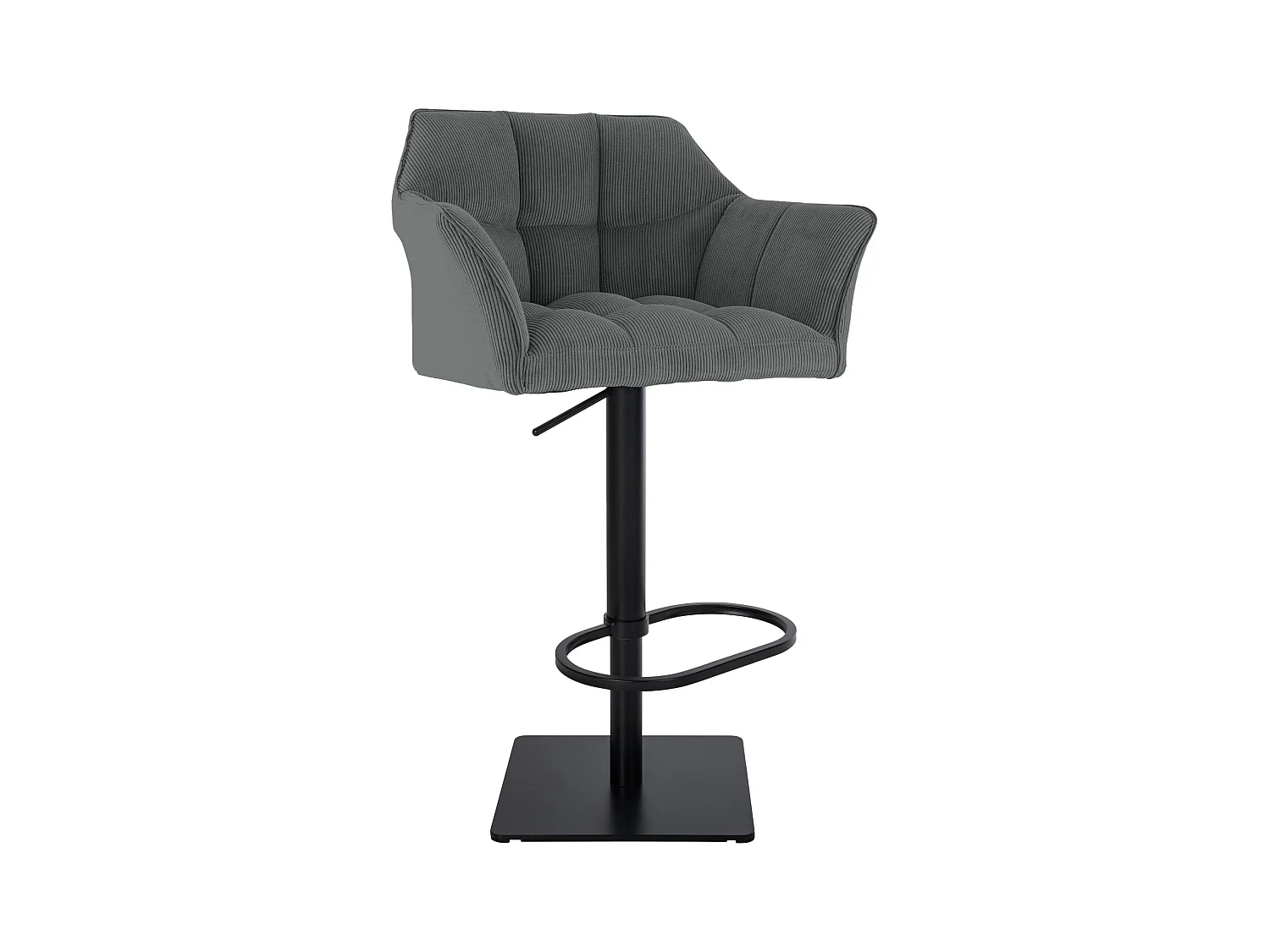 Tabouret de bar - Cordon & Noir - Gris - Damaso