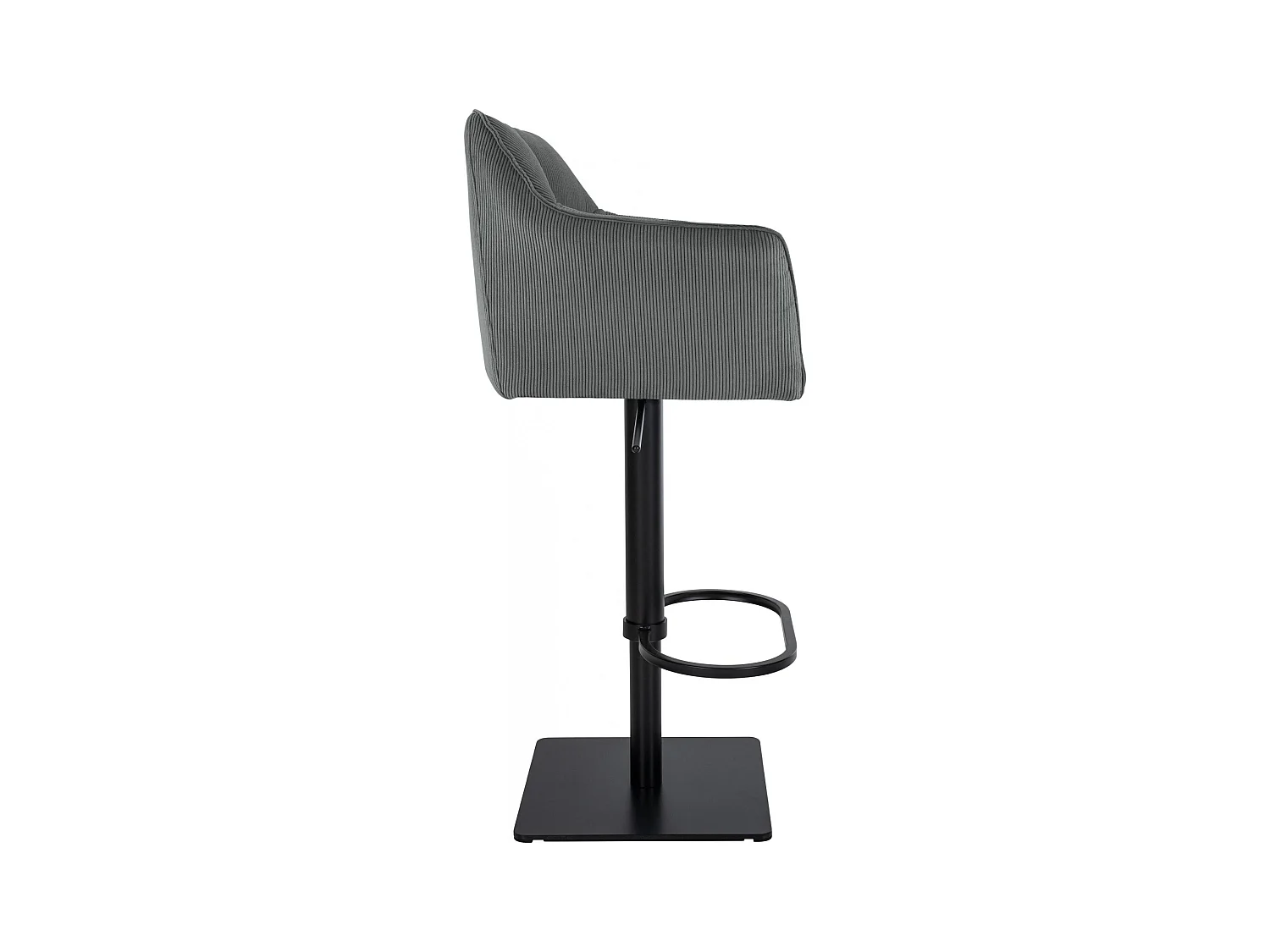 Tabouret de bar - Cordon & Noir - Gris - Damaso