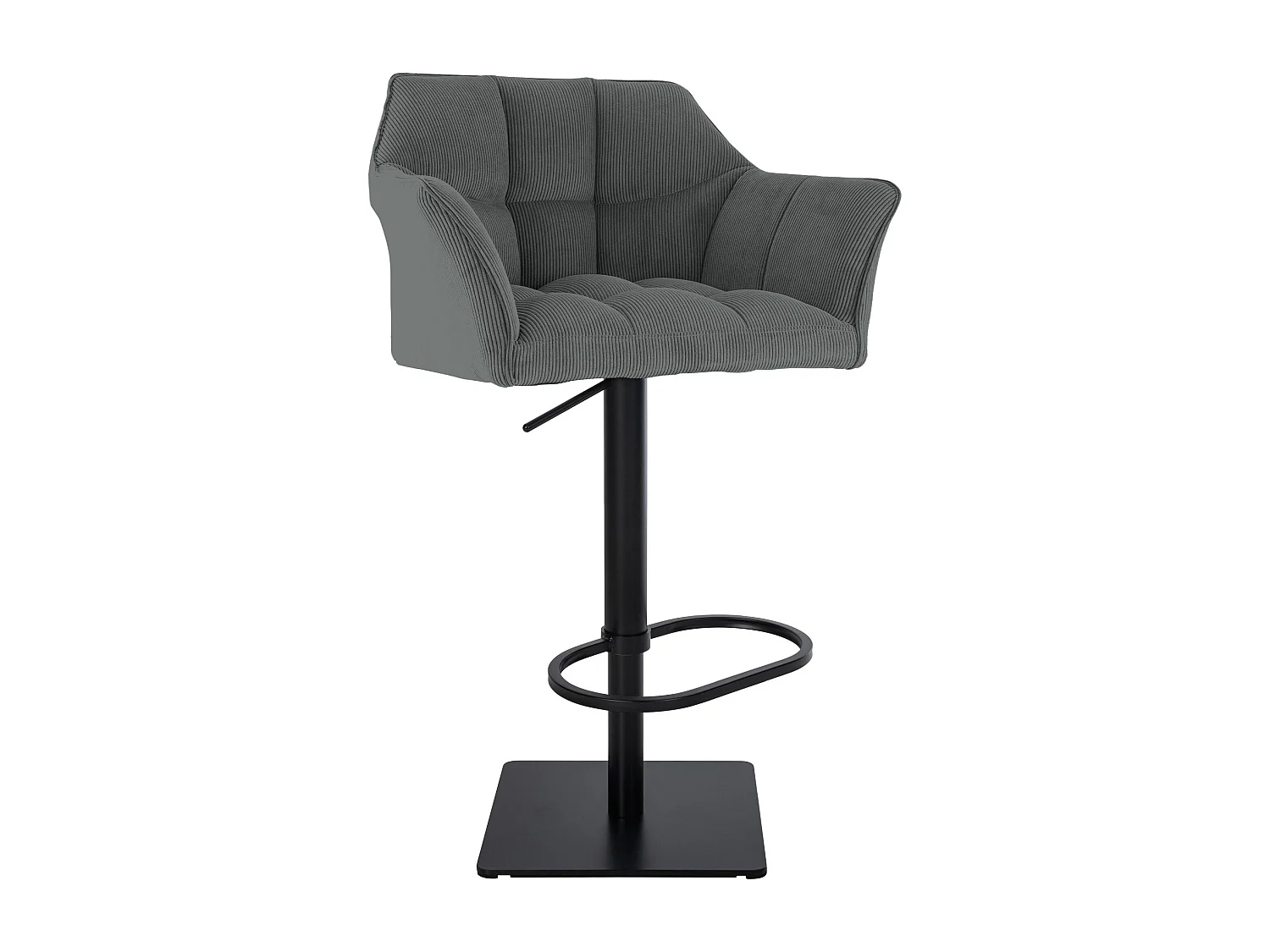 Tabouret de bar - Cordon & Noir - Gris - Damaso