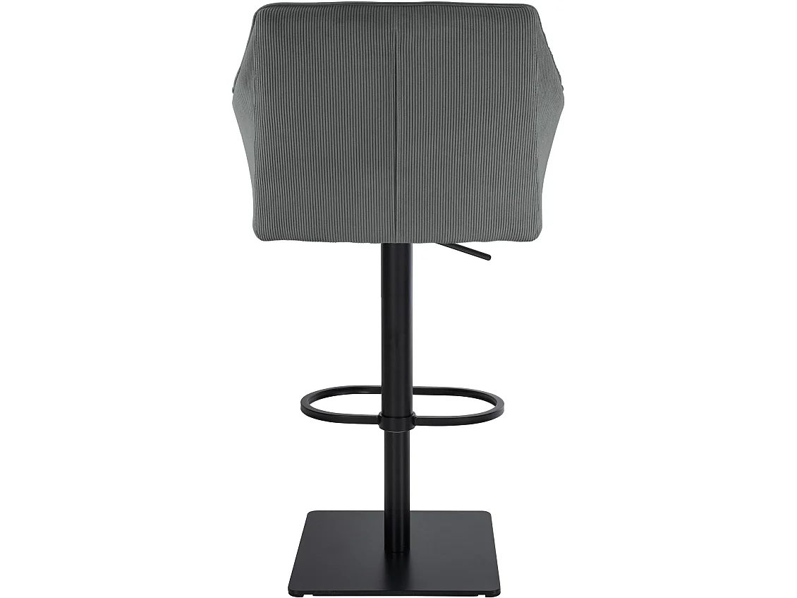Tabouret de bar - Cordon & Noir - Gris - Damaso