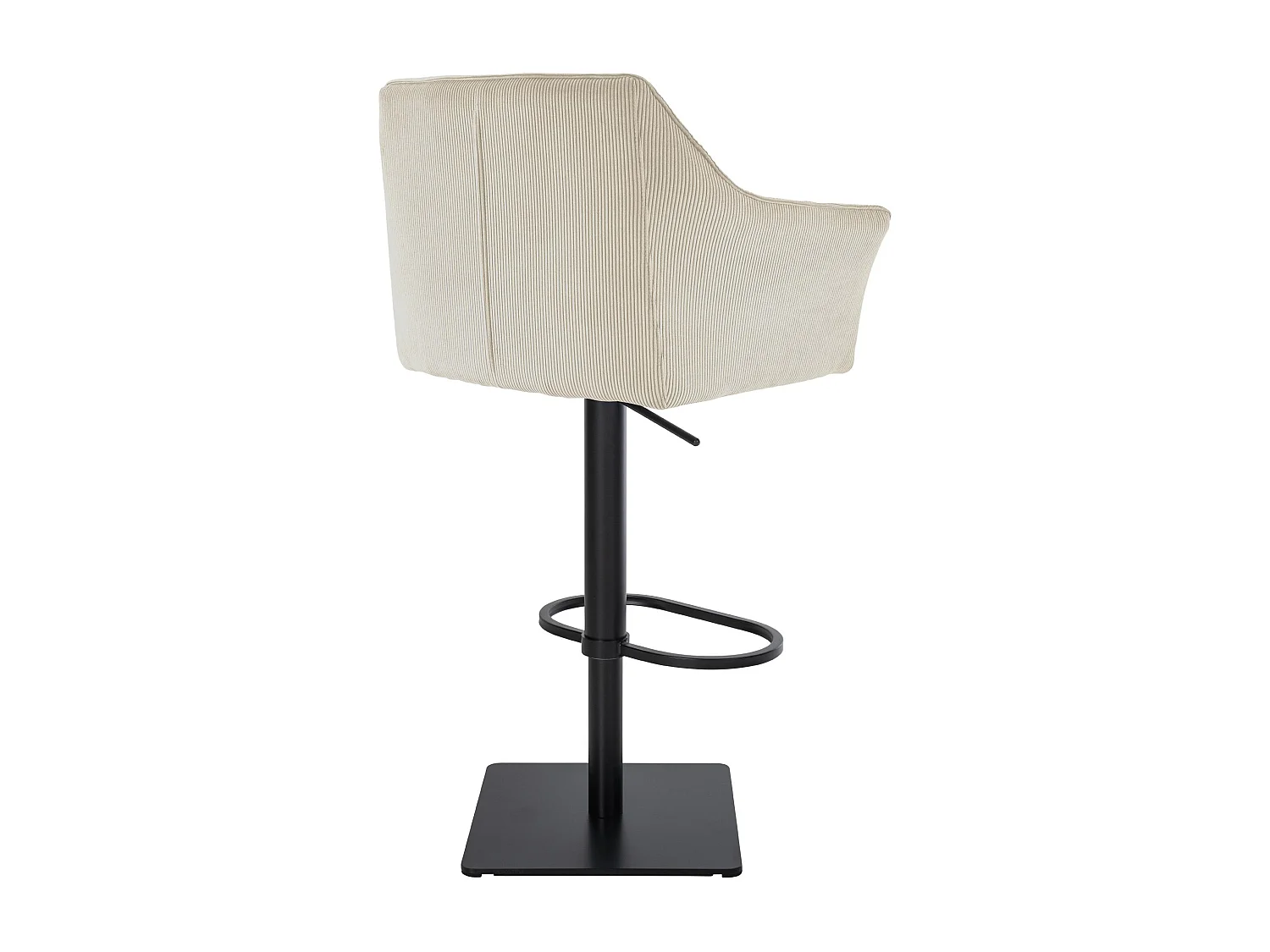 Tabouret de bar - Cordon & Noir - Crème - Damaso