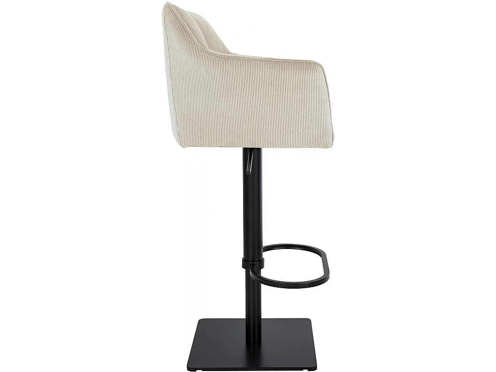 Tabouret de bar - Cordon & Noir - Crème - Damaso