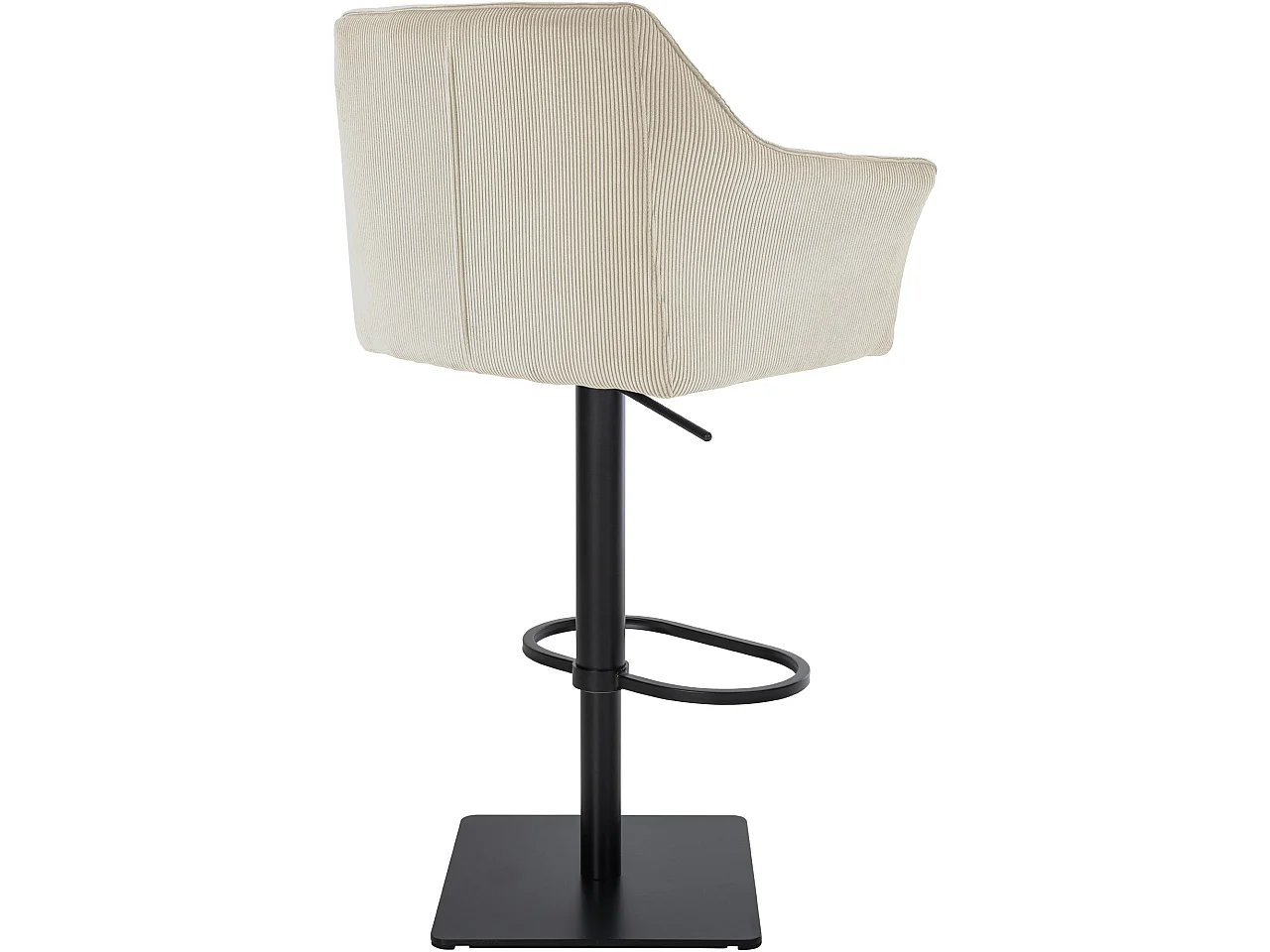 Tabouret de bar - Cordon & Noir - Crème - Damaso