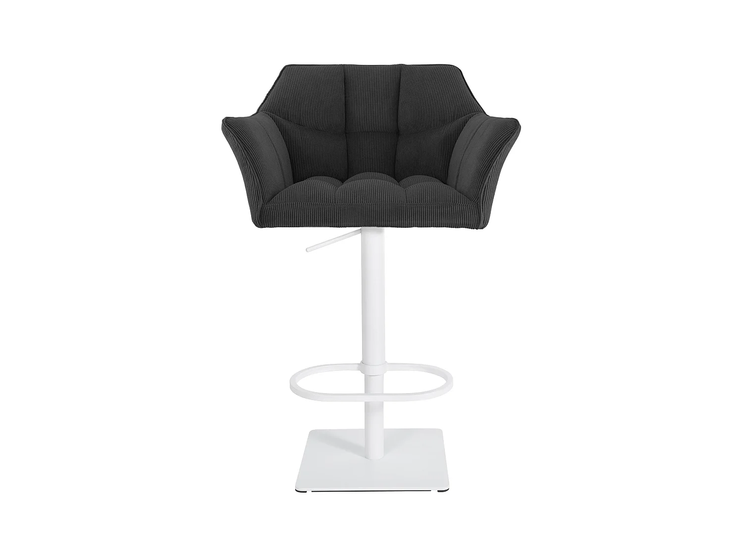 Tabouret de bar - Cordon & Blanc - Gris foncé - Damaso