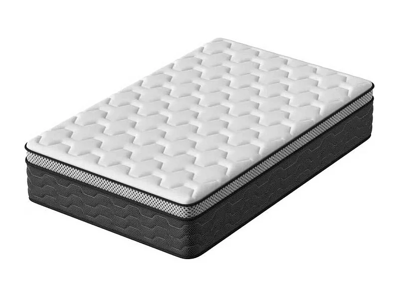 Matelas Ressorts 120x190 cm, Confort, 7 Zones Ergonomique,25 cm d'épaisseur