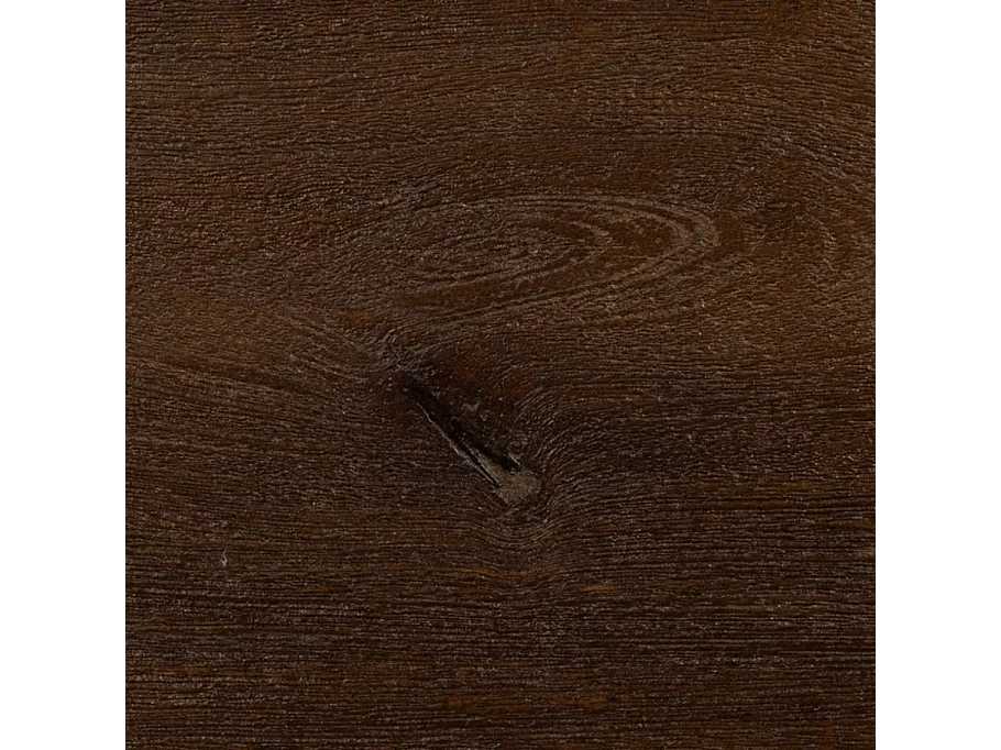 Table à manger 200 cm bois de manguier marron courbée HIDALIA