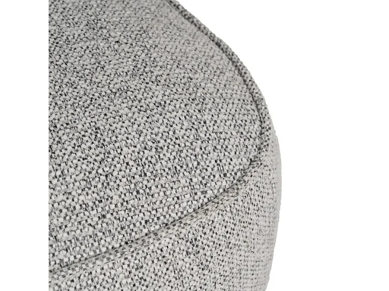 Fauteuil cosy bicolore polyester bois pin SYLVESTRA