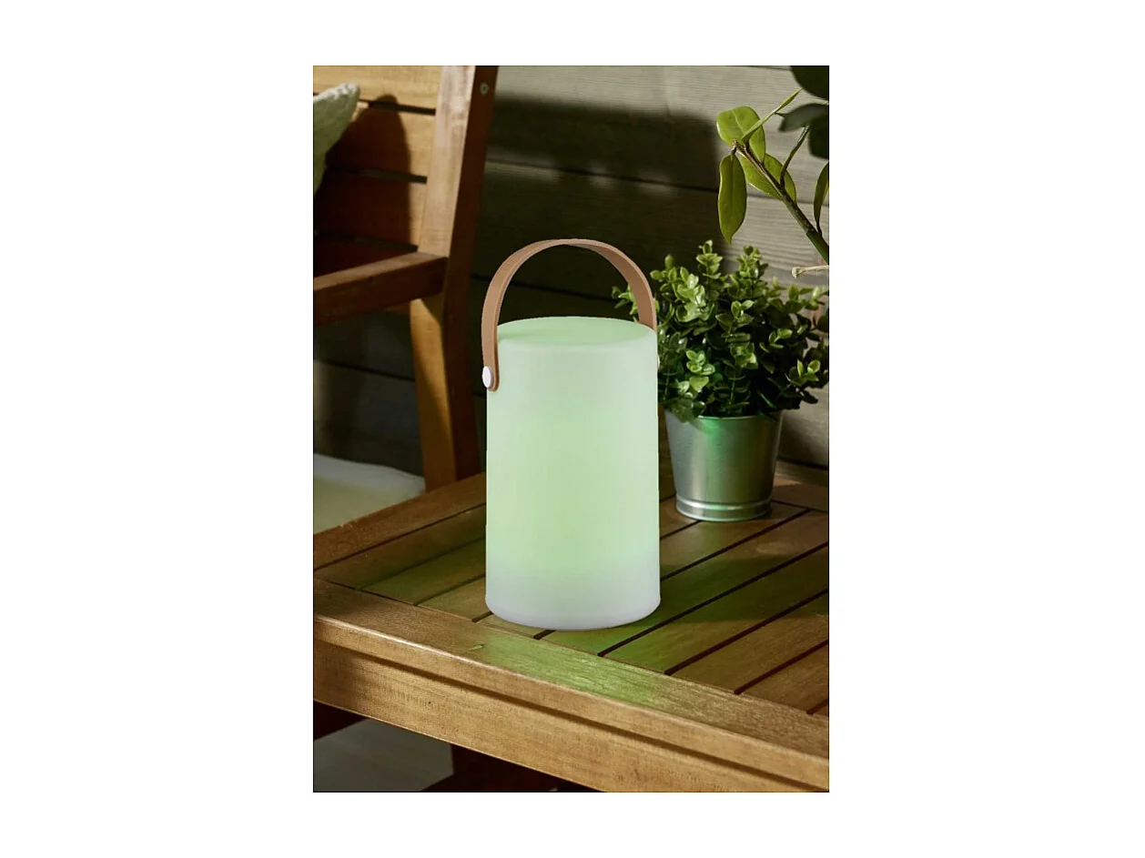 Lampe de table de jardin moderne plastique Aruba