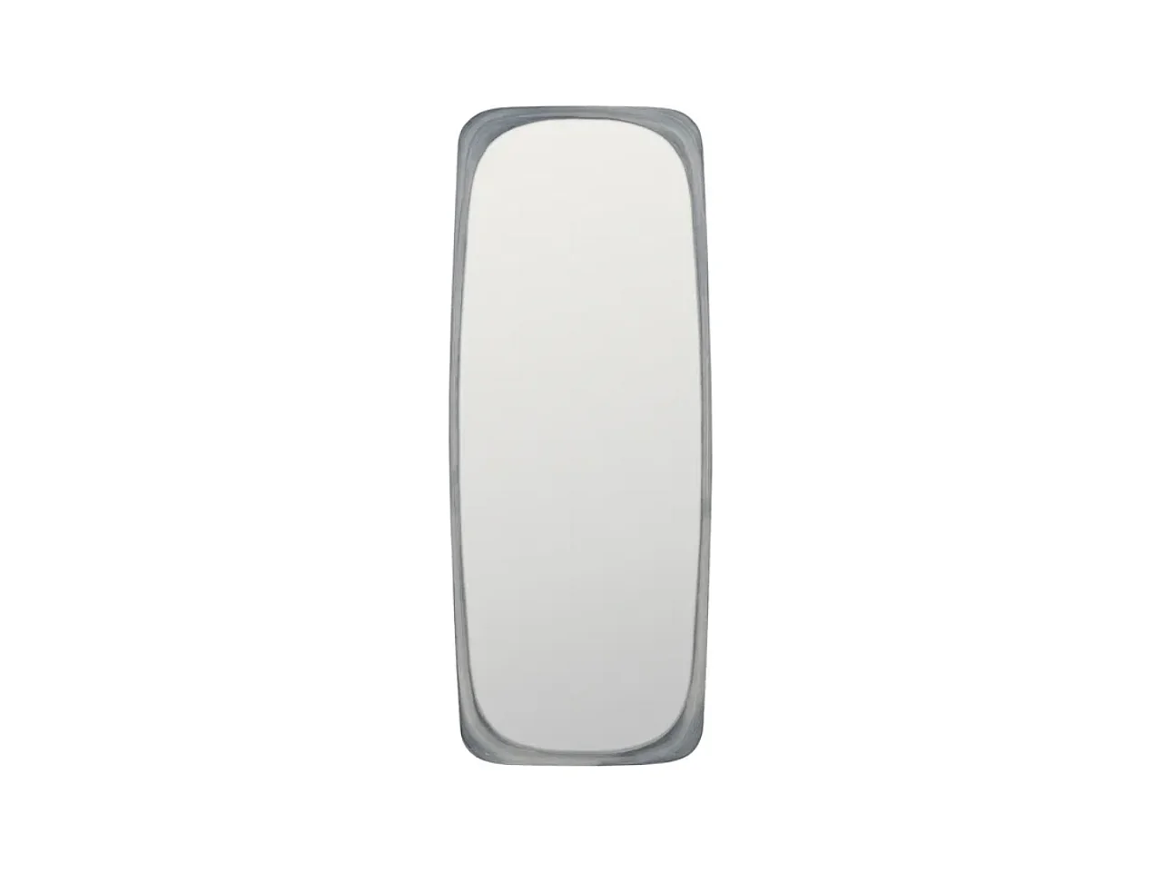 Miroir mural bois paulonia blanc poré 175 cm OPALUNE