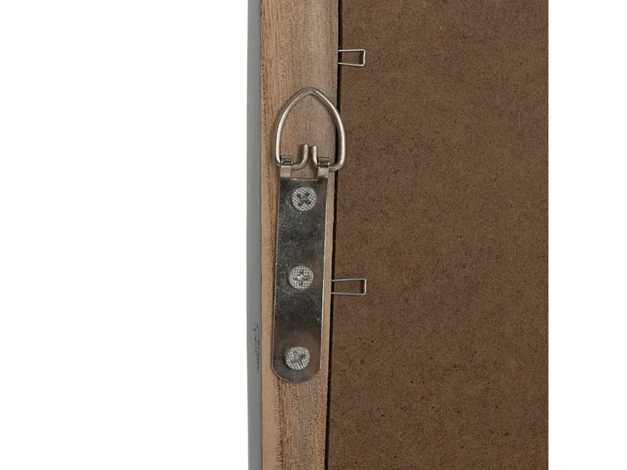 Miroir mural bois paulonia blanc poré 175 cm OPALUNE