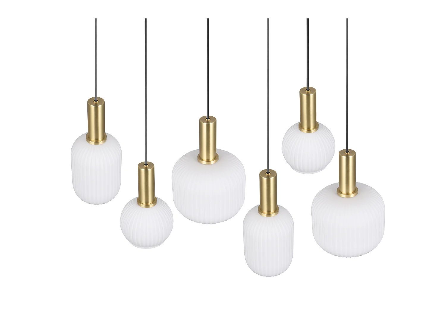 Hanglamp DIVA - 0x0x150 cm - Goud