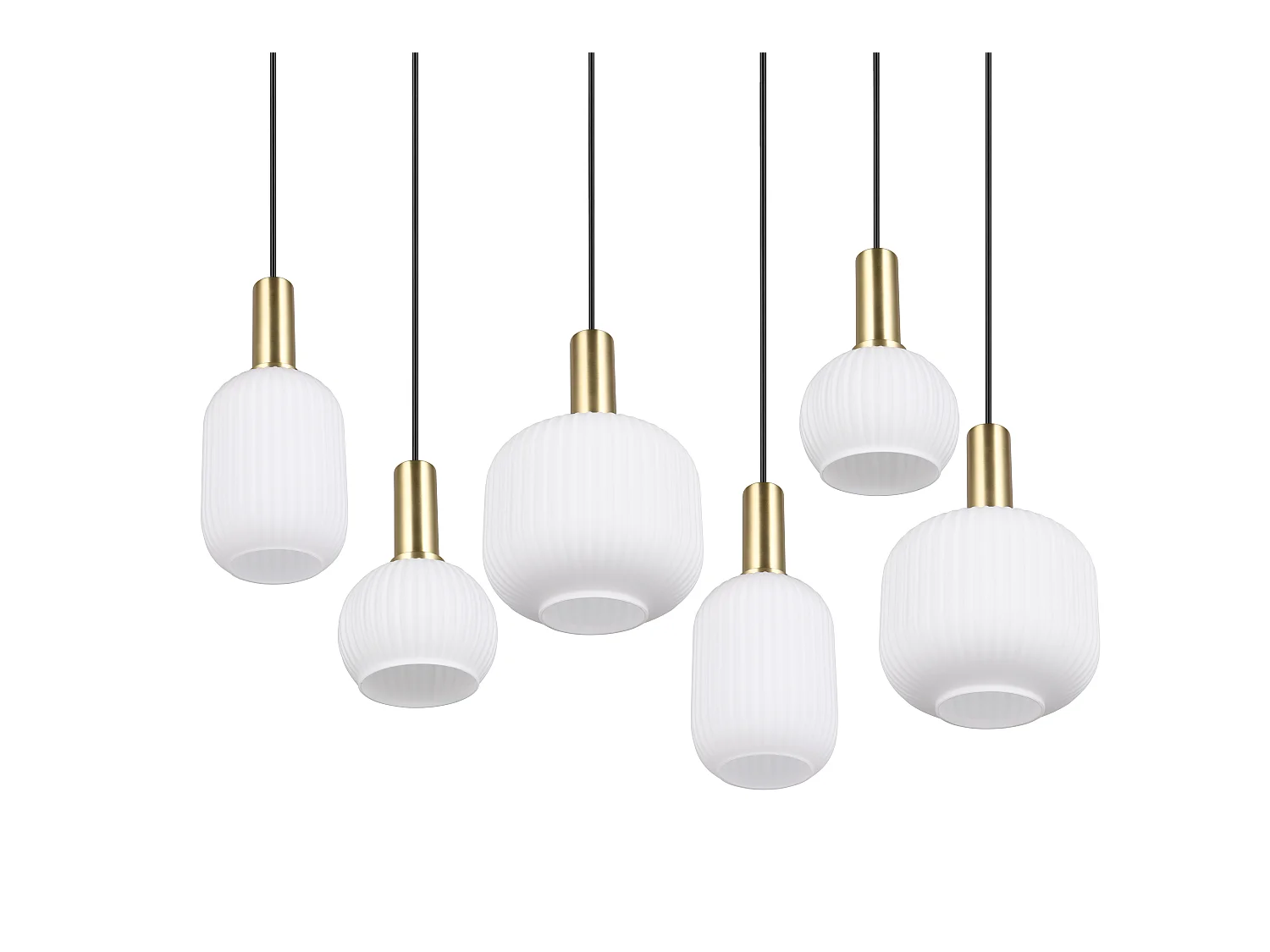 Hanglamp DIVA - 0x0x150 cm - Goud