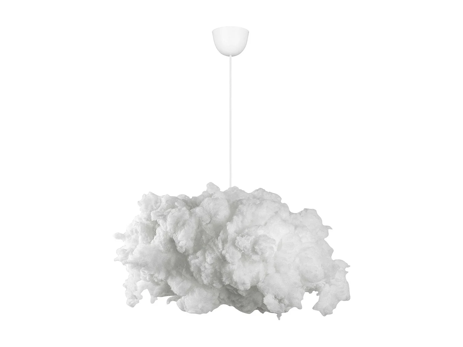 Suspension design blanche effet nuage, pour chambre SILE