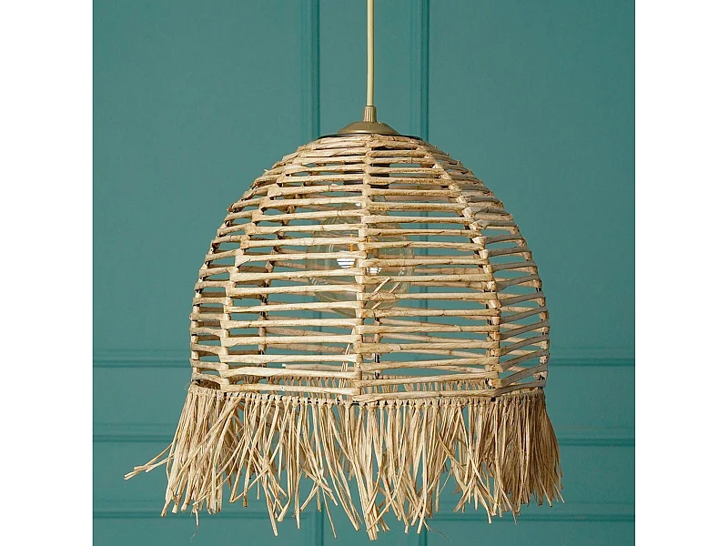 Suspension bohème durable avec franges, style cocooning OLTEN