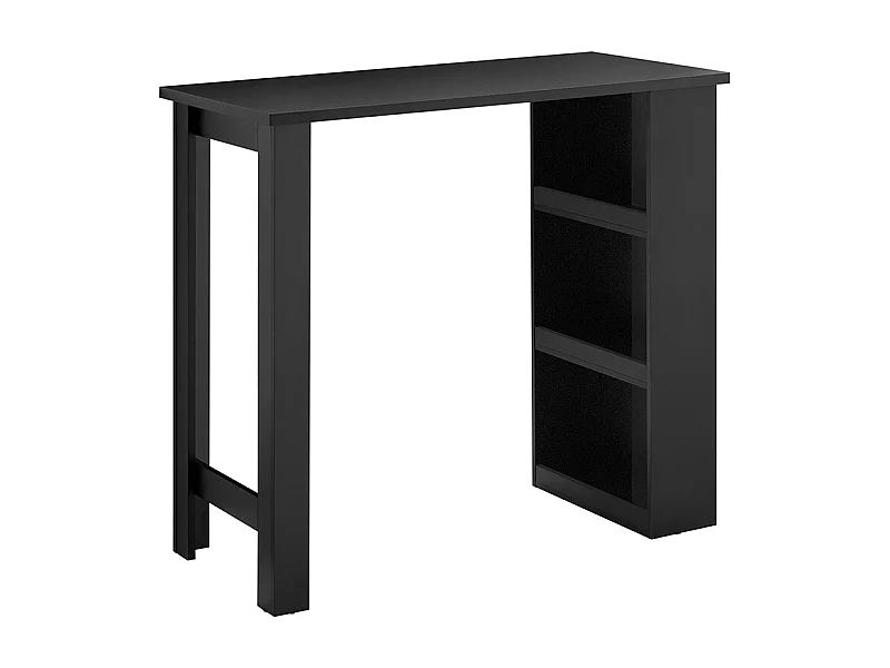 SoBuy Zwarte Bartafel 112 x 57 x 106 cm FWT17-II-SCH