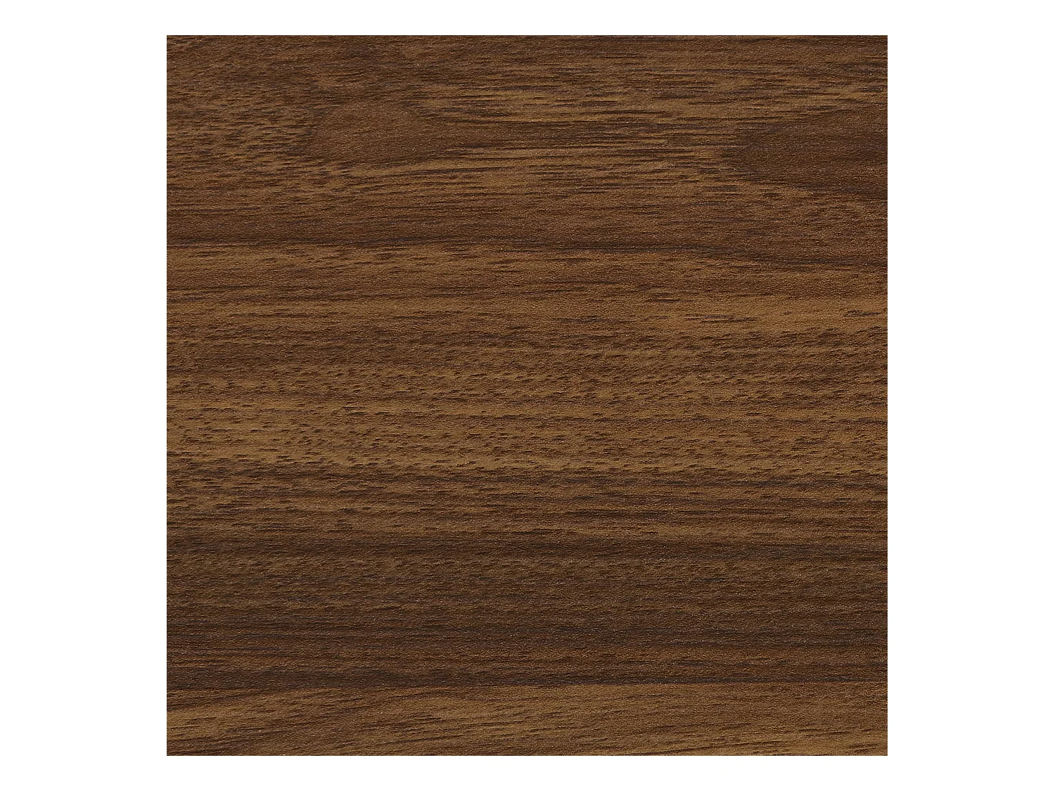 Table basse ronde effet noyer Ø80cm