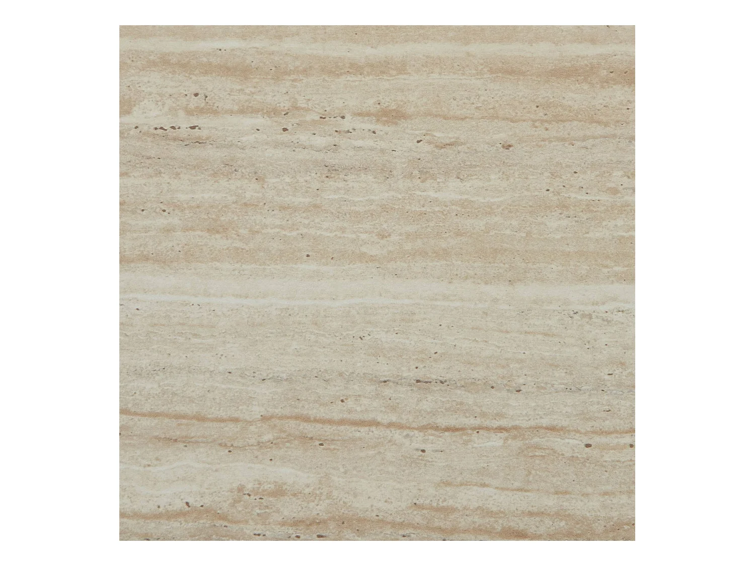 Table basse carré effet travertin 80 x 80cm