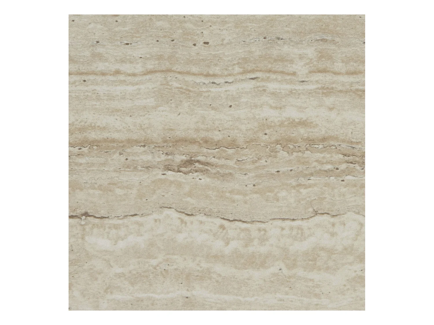 Table basse ronde effet travertin Ø80cm