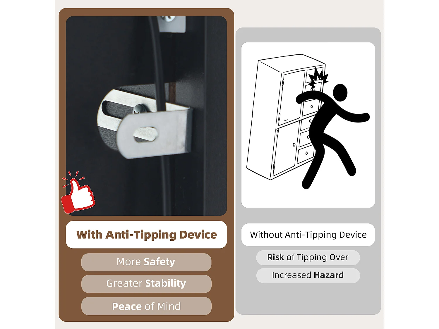 Vitrine de vidro com iluminação LED - Design pop-up - Vitrine colecionável - 35 x 80 x 120 cm, Preto