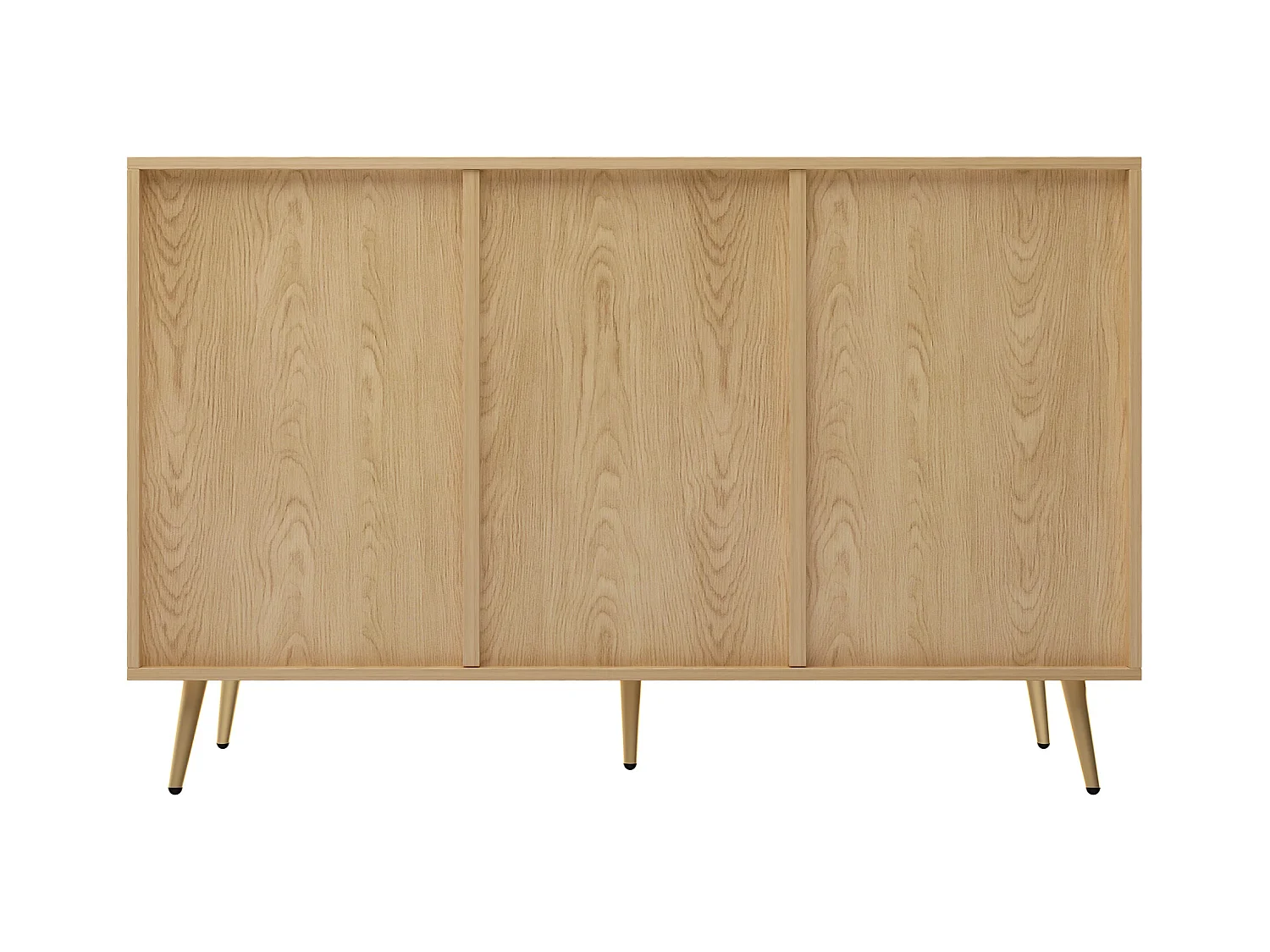 Cómoda moderna con 9 cajones y patas de metal - Diseño geométrico para salón y dormitorio