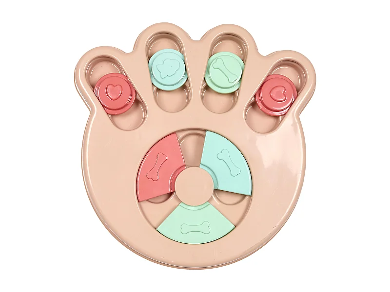 Jeu De Fouille Pour Animaux Rose, Bleu