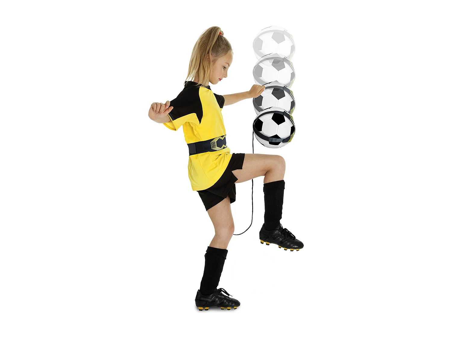 Ceinture d'Entraînement de Football M24 - 2 mètres d'élastique pour Améliorer ses Compétences