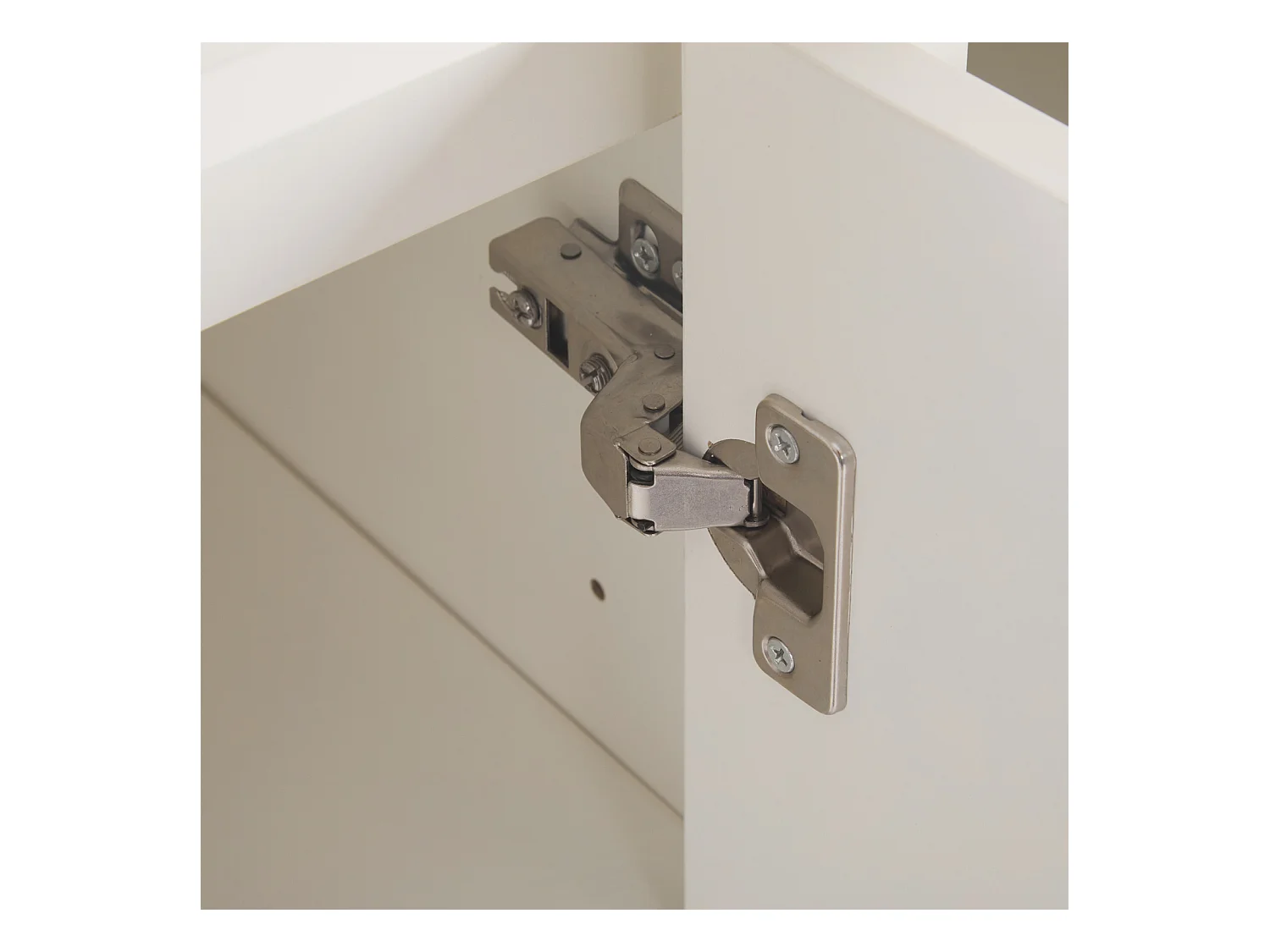 Aparador com 2 portas, 3 gavetas, armário de arrumação para sala de jantar, sala de estar, 120x90x35cm, branco