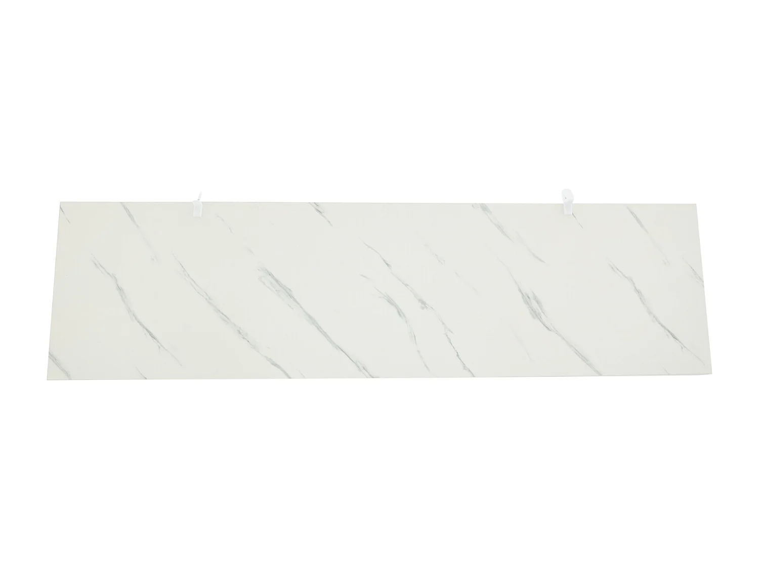 Aparador de cocina de 3 puertas con tablero de mármol para sala de estar y dormitorio, color blanco