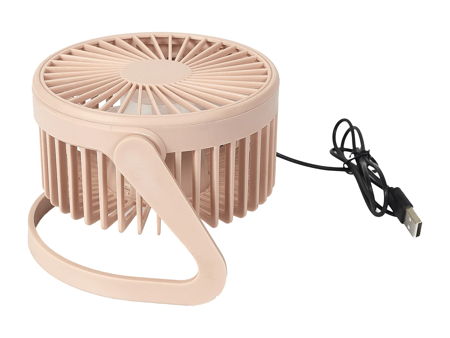 Ventilateur Usb Silencieux H15cm Rose, Blanc, Vert, Bleu
