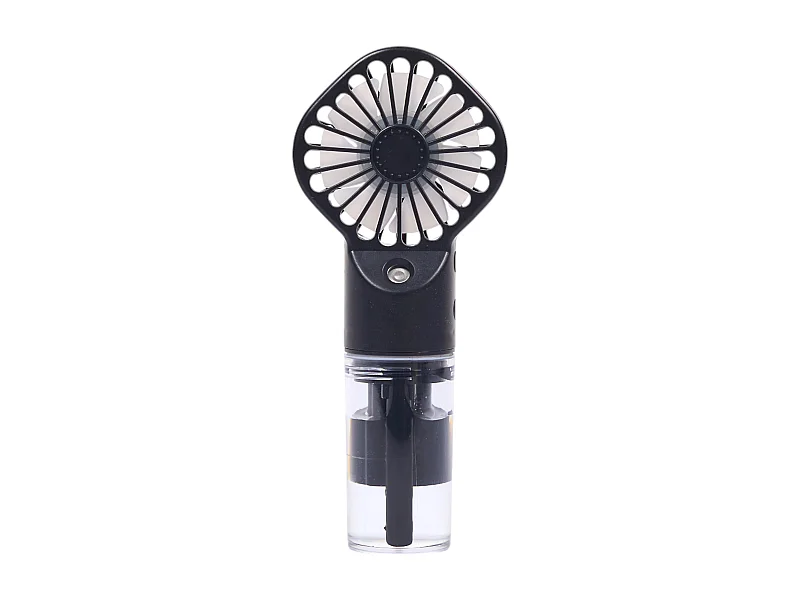 Ventilateur Brumisateur Rechargeable Noir
