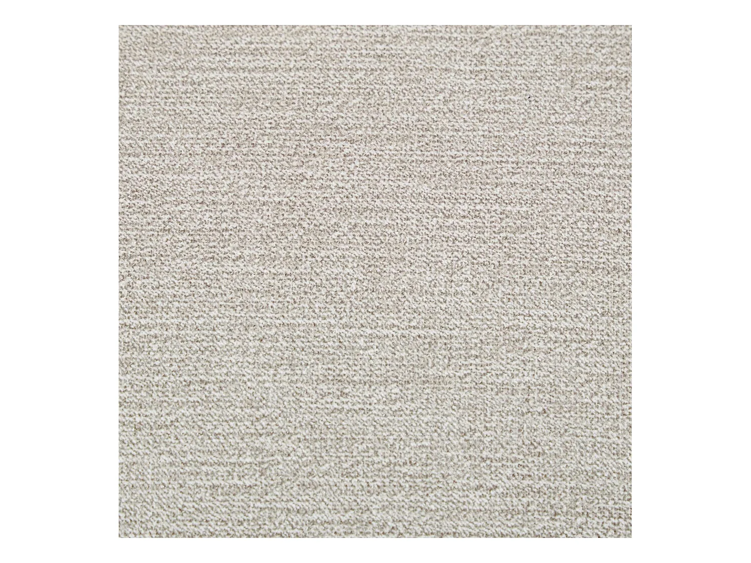 Lot de 2 chaises beiges avec pieds en bois courbé et garniture cloutée