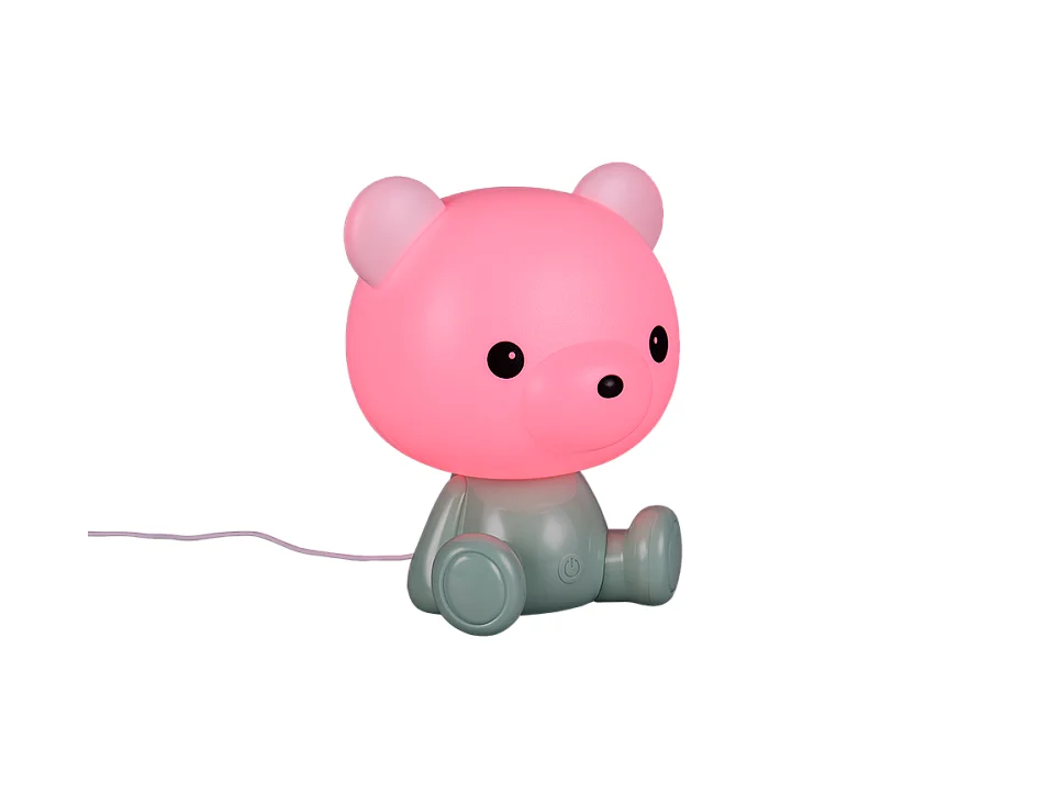 Lampada da tavolo LED, plastica, verde, 21x25,5x19 cm, Cutie