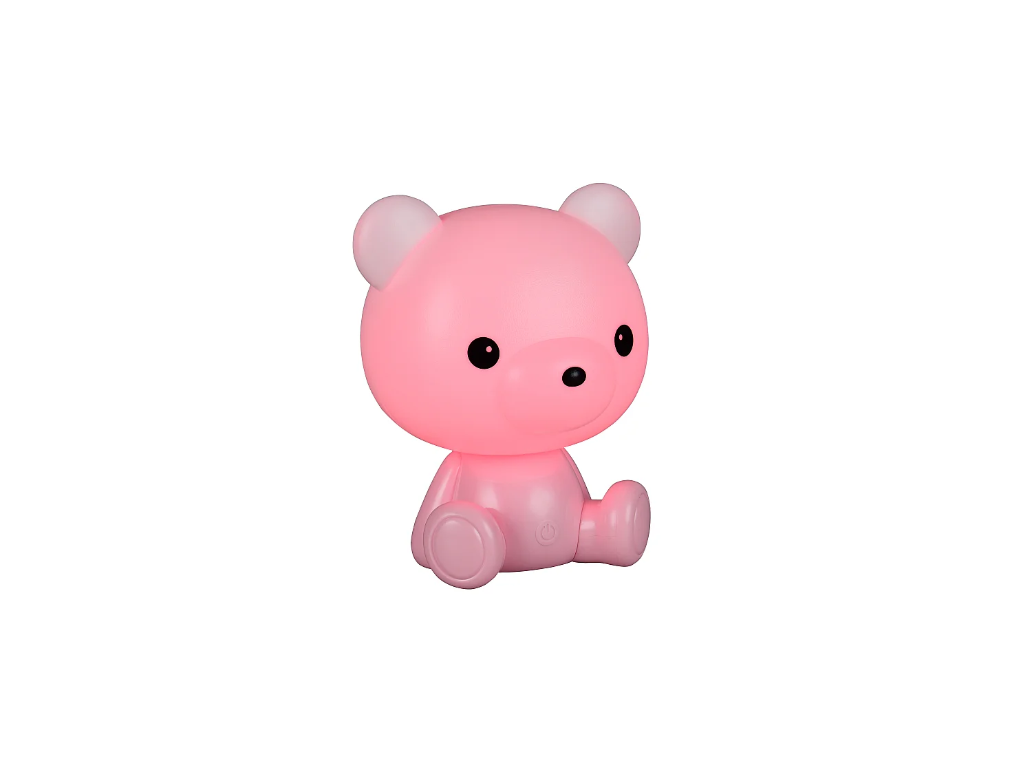 Lampada da tavolo LED, plastica, rosa, 21x25,5x19 cm, Cutie