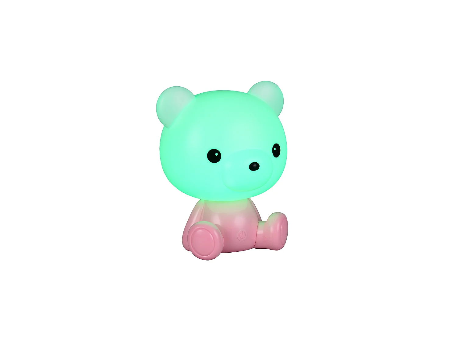 Lampada da tavolo LED, plastica, rosa, 21x25,5x19 cm, Cutie