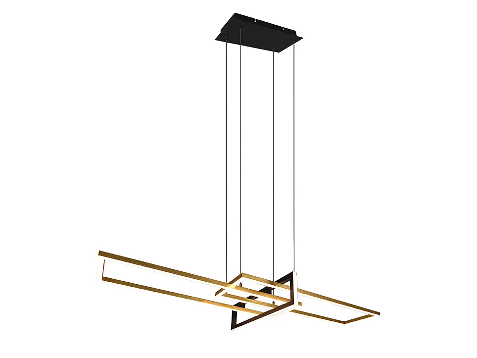 Hanglamp SALINAS - 0x0x150 cm - Goud