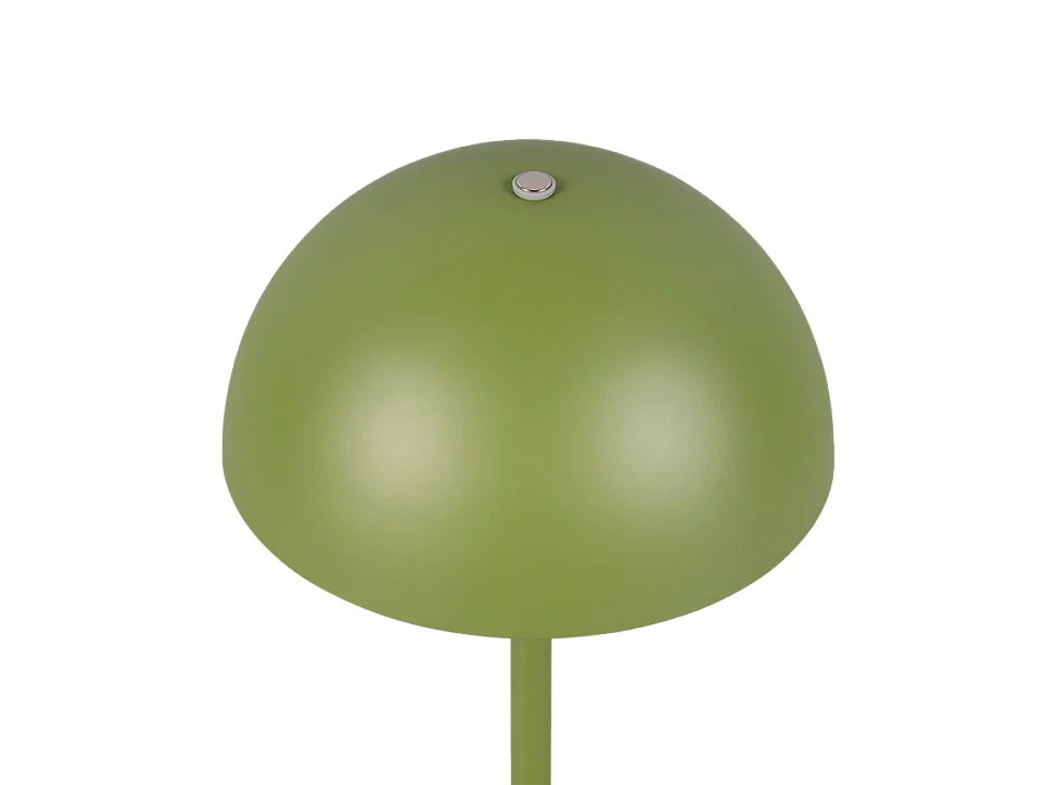 Lampada da tavolo LED, metallo, verde, 13x21x13 cm, Munoz