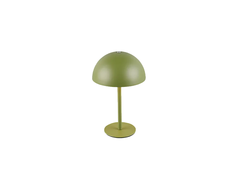 Lampada da tavolo LED, metallo, verde, 13x21x13 cm, Munoz