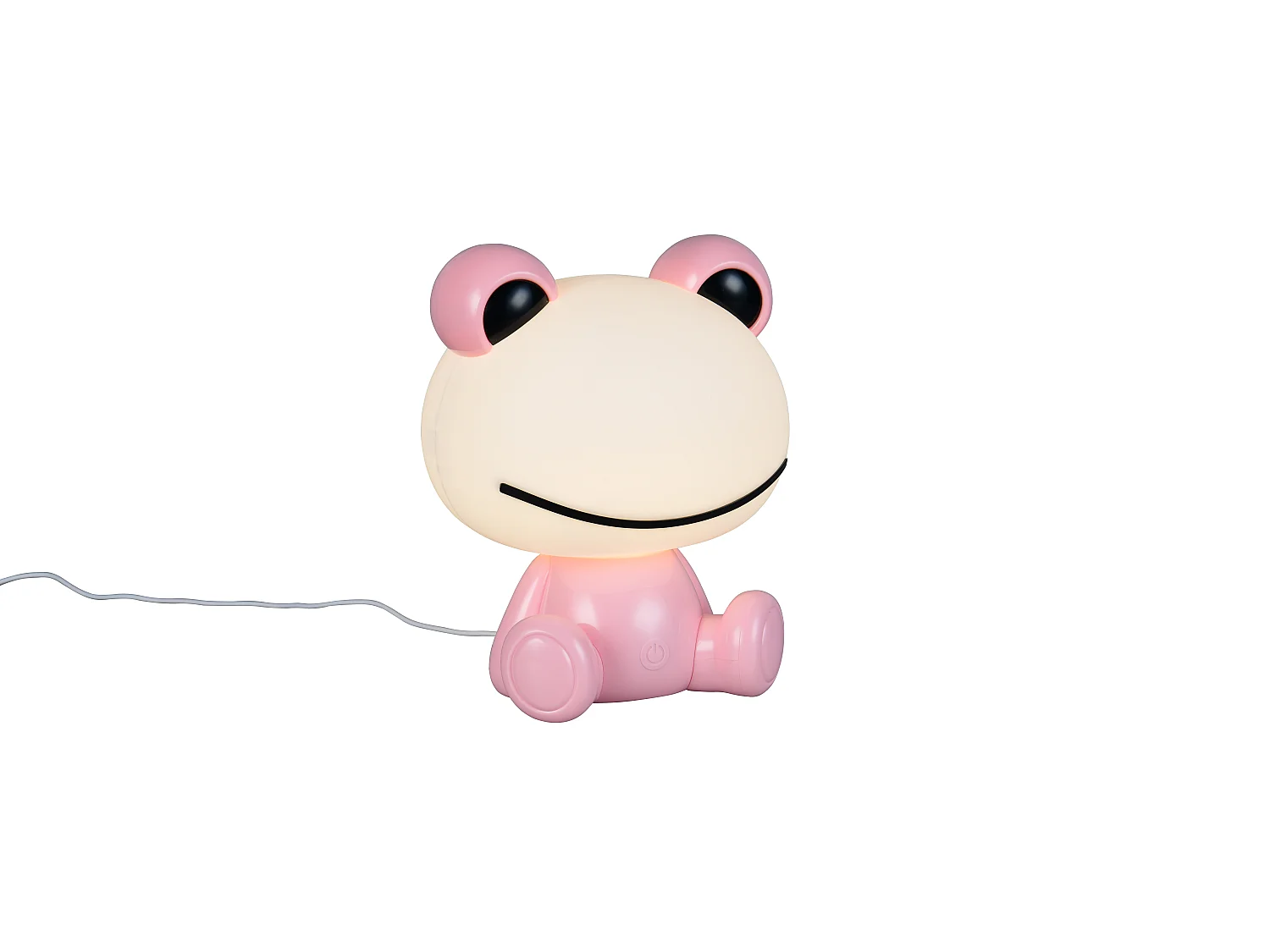 Lampada da tavolo LED, plastica, rosa, 19,5x24,5x16,5 cm, Hopper