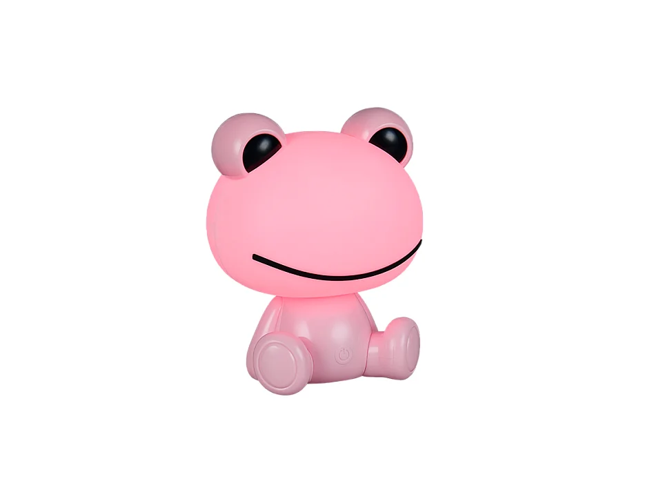 Lampada da tavolo LED, plastica, rosa, 19,5x24,5x16,5 cm, Hopper