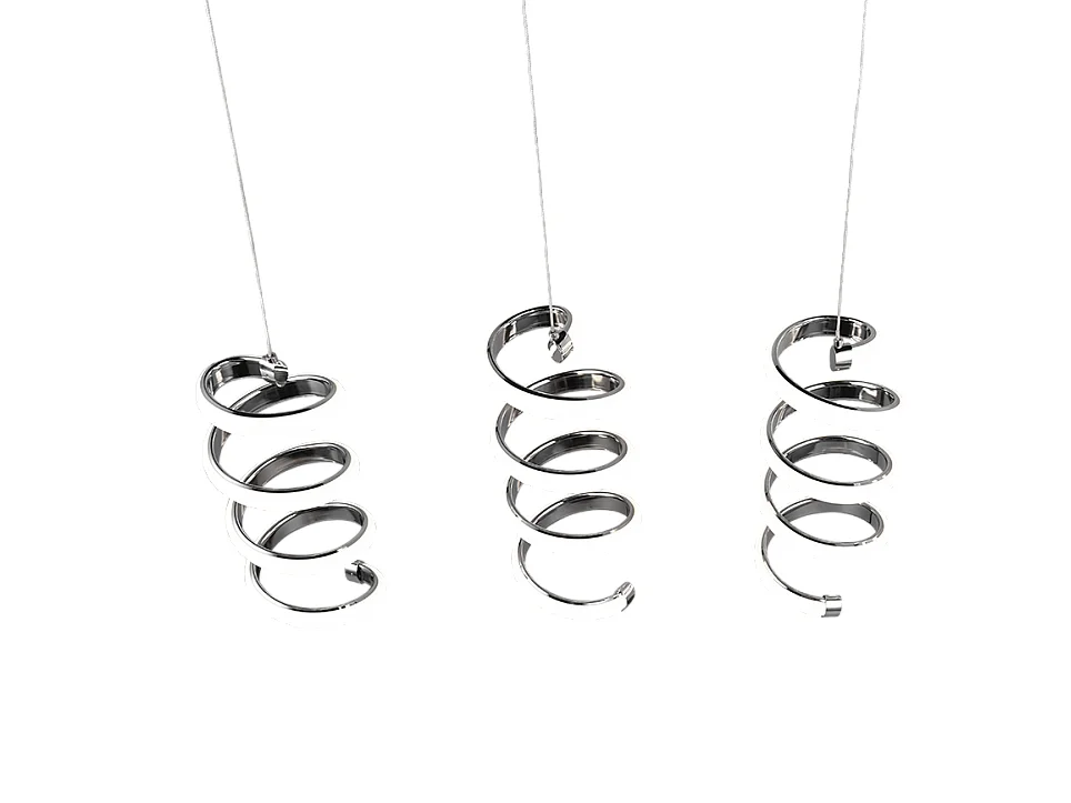 Lampada a sospensione LED 3 luci, metallo, cromo, 70x150x13,5 cm, Laola