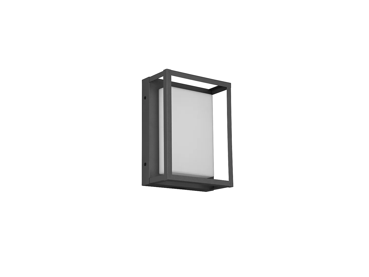 Wandlamp WITHAM - 0x0x24 cm - Antraciet