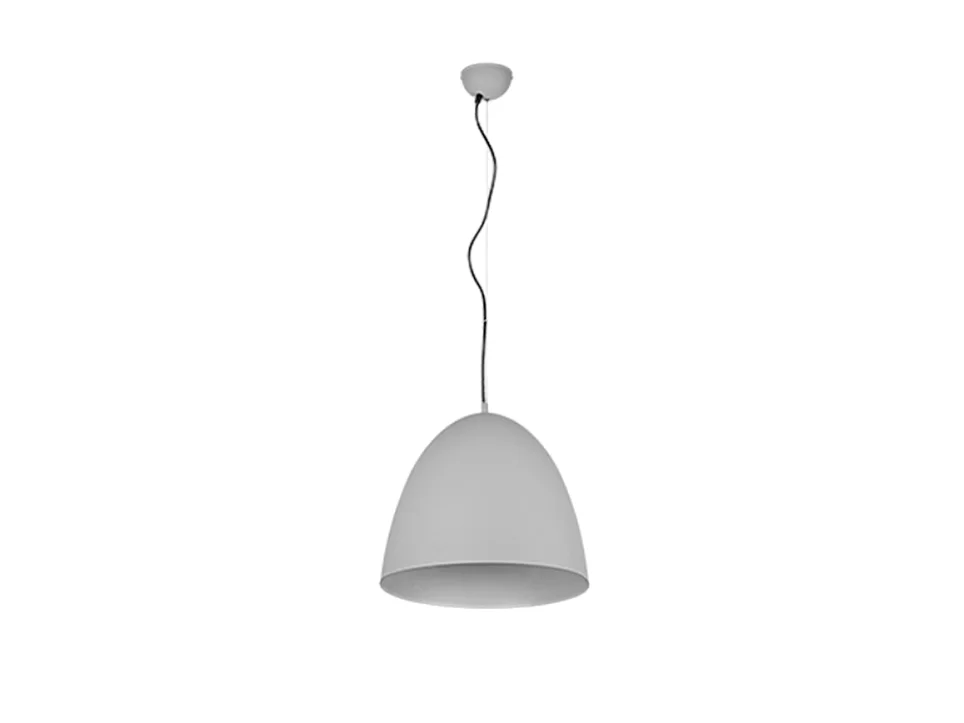 Lampada a sospensione, metallo, grigio, 40x150x40 cm, Tilda