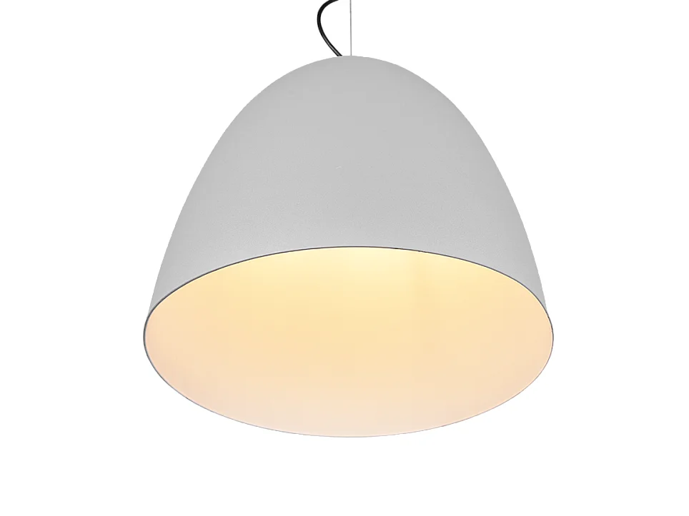 Lampada a sospensione, metallo, grigio, 40x150x40 cm, Tilda