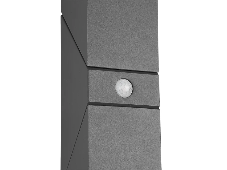 Wandlamp AVON - 0x0x28 cm - Antraciet