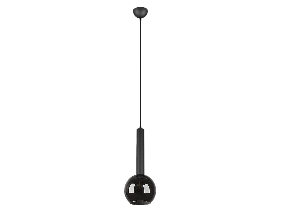 Hanglamp CLAYTON - 20x20x150 cm - Zwart