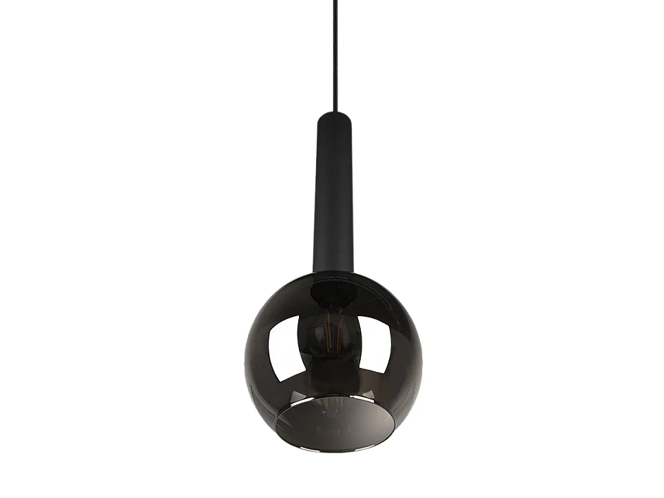 Hanglamp CLAYTON - 20x20x150 cm - Zwart