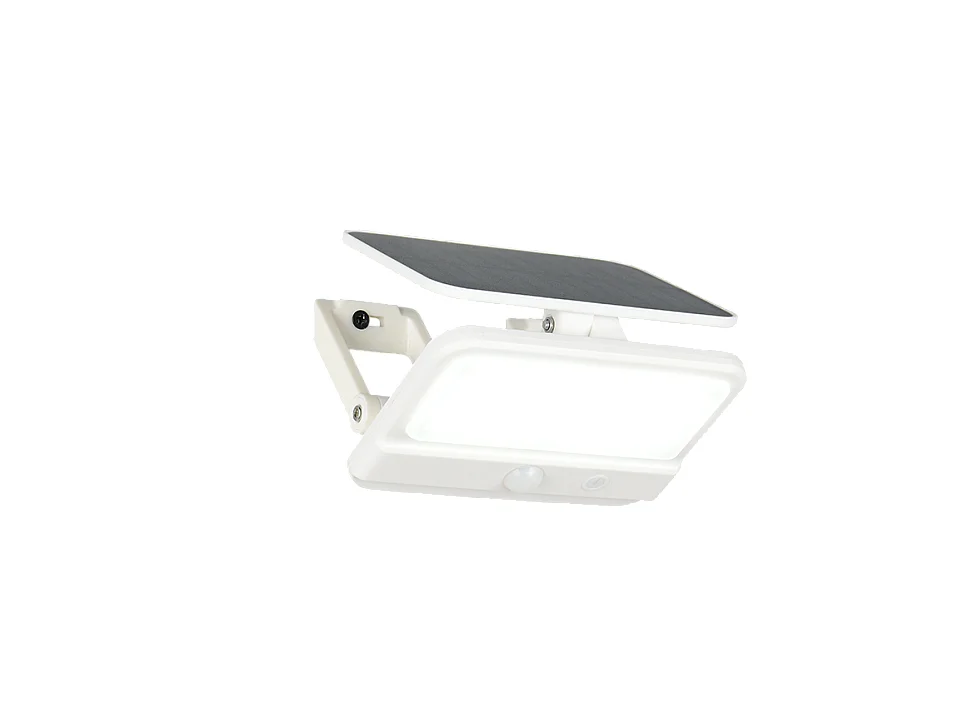 Applique da esterno LED, plastica, bianco, 14,5x9x11,5 cm, Viamao